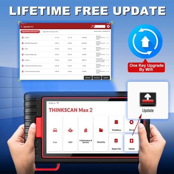 Thinkcar Thinkscan Max2 Diagnostic Tool